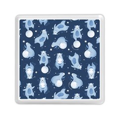 Bear Pattern Patterns Planet Animals Memory Card Reader (square) by Semog4