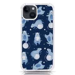 Bear Pattern Patterns Planet Animals Iphone 14 Tpu Uv Print Case by Semog4