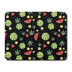 Watermelon Berries Patterns Pattern Small Mousepad by Semog4