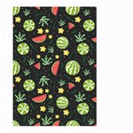 Watermelon Berries Patterns Pattern Large Garden Flag (Two Sides) Front