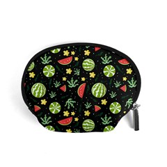 Watermelon Berries Patterns Pattern Accessory Pouch (small) by Semog4