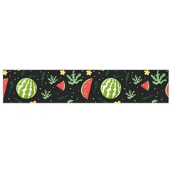 Watermelon Berries Patterns Pattern Small Premium Plush Fleece Scarf