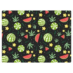 Watermelon Berries Patterns Pattern Premium Plush Fleece Blanket (extra Small) by Semog4