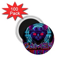 Gamer Life 1 75  Magnets (100 Pack) 