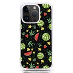 Watermelon Berries Patterns Pattern iPhone 14 Pro TPU UV Print Case Front