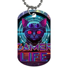 Gamer Life Dog Tag (one Side)