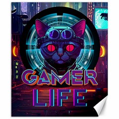 Gamer Life Canvas 8  X 10  by minxprints