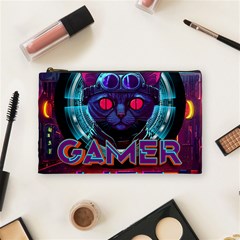 Gamer Life Cosmetic Bag (medium) by minxprints