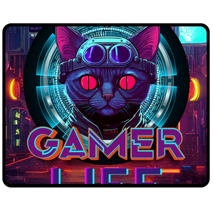 Gamer Life Fleece Blanket (Medium)