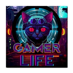 Gamer Life Tile Coaster by minxprints