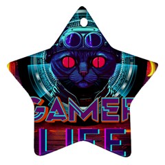 Gamer Life Ornament (star) by minxprints