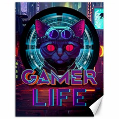 Gamer Life Canvas 12  X 16 