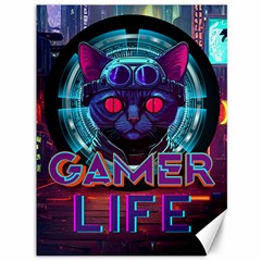 Gamer Life Canvas 36  X 48 