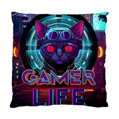 Gamer Life Standard Cushion Case (two Sides) by minxprints