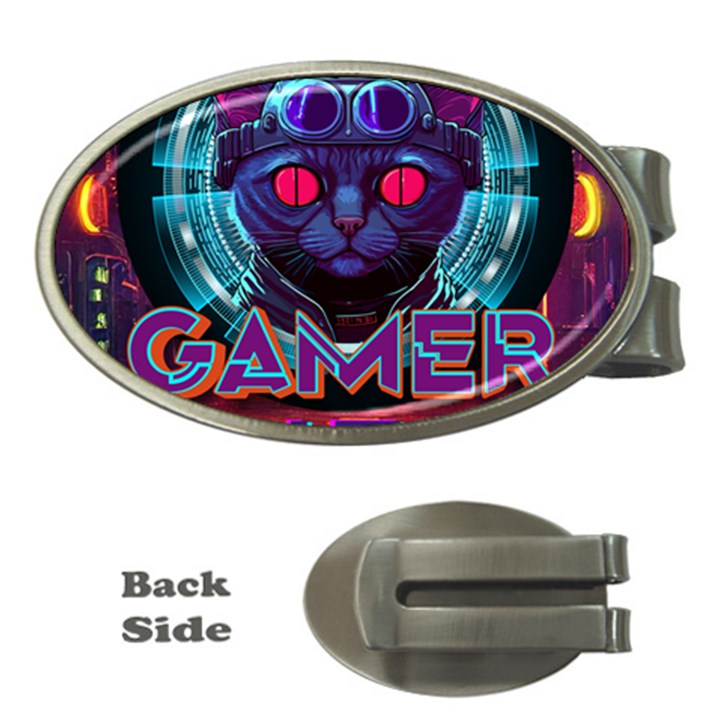 Gamer Life Money Clips (Oval) 