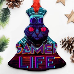 Gamer Life Christmas Tree Ornament (two Sides) by minxprints