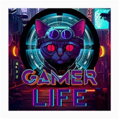 Gamer Life Medium Glasses Cloth (2 Sides) by minxprints