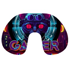 Gamer Life Travel Neck Pillow by minxprints