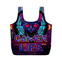 Gamer Life Full Print Recycle Bag (m)