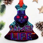 Gamer Life Ornament (Christmas Tree)  Front