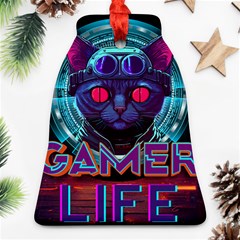 Gamer Life Bell Ornament (two Sides) by minxprints