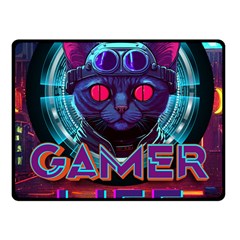 Gamer Life Fleece Blanket (small) by minxprints