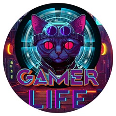 Gamer Life Round Trivet