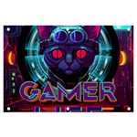 Gamer Life Banner and Sign 6  x 4  Front