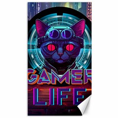 Gamer Life Canvas 40  X 72 