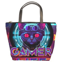 Gamer Life Bucket Bag by minxprints