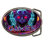 Gamer Life Belt Buckles Front