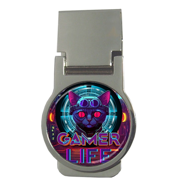 Gamer Life Money Clips (Round) 