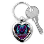 Gamer Life Key Chain (Heart) Front