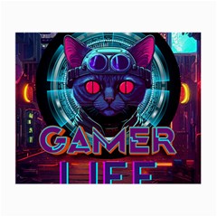 Gamer Life Small Glasses Cloth by minxprints