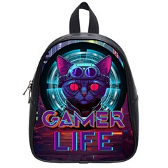 Gamer Life School Bag (small) by minxprints