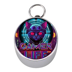 Gamer Life Mini Silver Compasses by minxprints