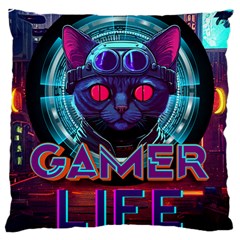 Gamer Life Large Cushion Case (two Sides)