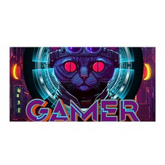 Gamer Life Satin Wrap 35  X 70 