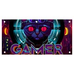 Gamer Life Banner and Sign 6  x 3  Front