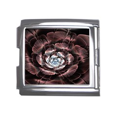 Flower Fractal Art Cool Petal Abstract Mega Link Italian Charm (18mm) by Semog4