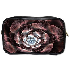 Flower Fractal Art Cool Petal Abstract Toiletries Bag (two Sides) by Semog4