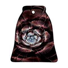 Flower Fractal Art Cool Petal Abstract Ornament (bell) by Semog4