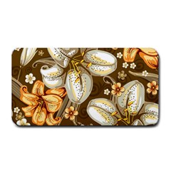 Flowers Pattern Floral Patterns Decorative Art Medium Bar Mat by Semog4