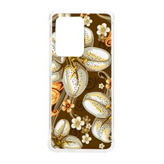 Flowers Pattern Floral Patterns Decorative Art Samsung Galaxy S20 Ultra 6 9 Inch Tpu Uv Case