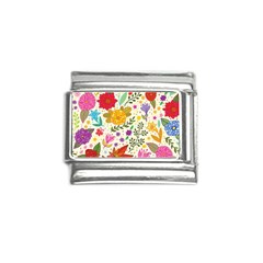 Colorful Flowers Pattern Abstract Patterns Floral Patterns Italian Charm (9mm) by Semog4