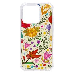 Colorful Flowers Pattern Abstract Patterns Floral Patterns Iphone 14 Pro Tpu Uv Print Case by Semog4