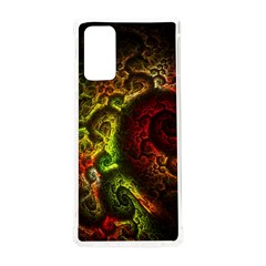 Green And Red Lights Wallpaper Fractal Digital Art Artwork Samsung Galaxy Note 20 Tpu Uv Case