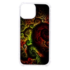 Green And Red Lights Wallpaper Fractal Digital Art Artwork Iphone 13 Mini Tpu Uv Print Case by Semog4