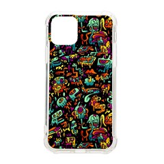 Cartoon Monster Pattern Abstract Background Iphone 11 Pro 5 8 Inch Tpu Uv Print Case