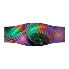 Circle Art 3d Artwork Graphics Vortex Colorful Digital Art Stretchable Headband by Semog4